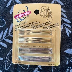 VINTAGE WILHOLD BARRETTES (2 pack)